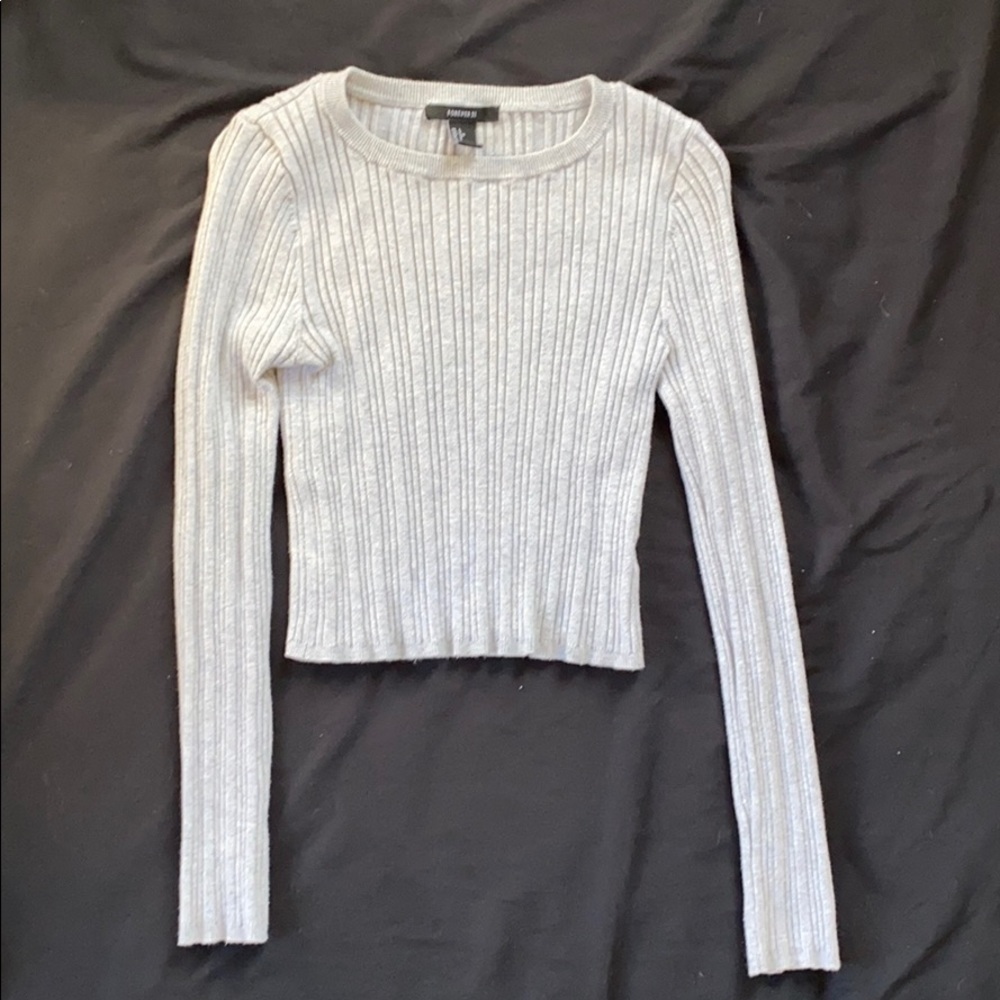 Forever 21 crop sweater top